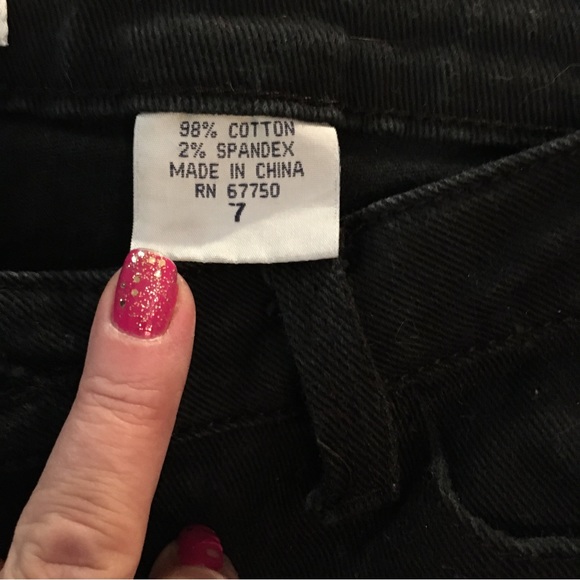 Woman / Juniors  black jeans - Picture 2 of 9